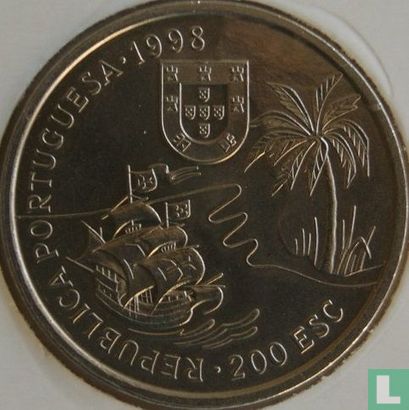 Portugal 200 escudos 1998 (cuivre-nickel) "Discovery of Natal in 1497" - Image 1