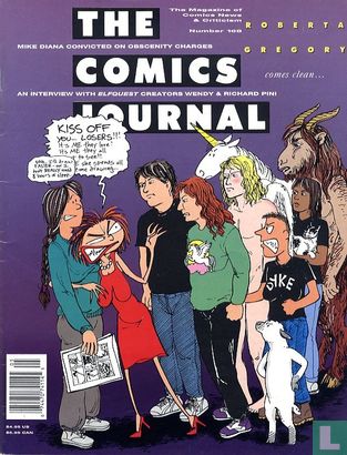 The Comics Journal 168 - Afbeelding 1