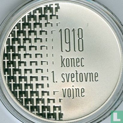Slovenië 30 euro 2018 (PROOF) "Centenary of the End of the First World War" - Afbeelding 2