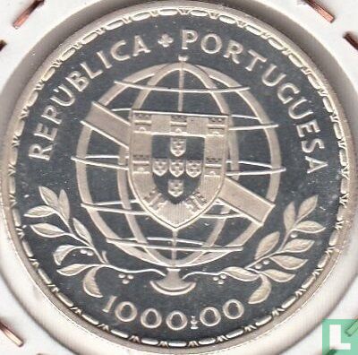 Portugal 1000 escudos 1981 (PROOF) "400th anniversary Death of Luís de Camões" - Afbeelding 2