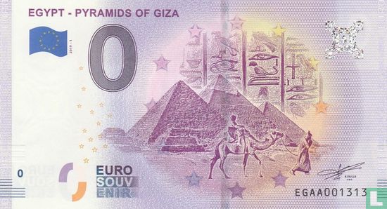 EGAA-1 Égypt - Piramides de Gizeh - Image 1