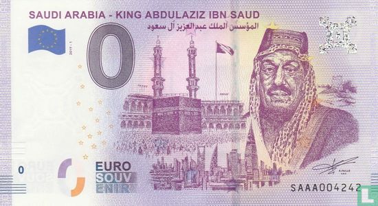 SAAA-1 Saoedi-Arabië - Koning Abdulaziz Ibn Saud - Afbeelding 1