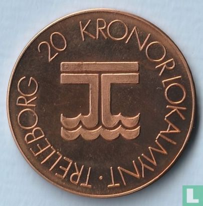 Trelleborg 20 kronor 1989 - Afbeelding 2