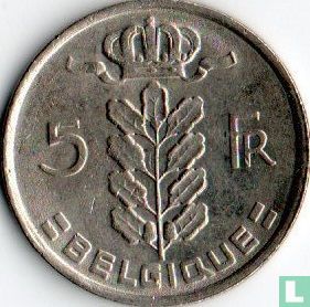 Belgium 5 francs 1978 (FRA) - Image 2