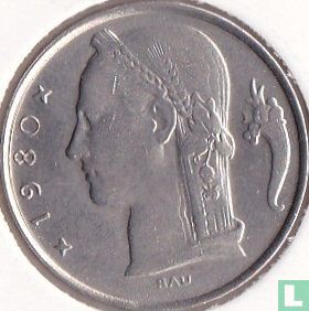 Belgien 5 Franc 1980 (NLD) - Bild 1