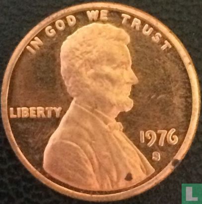 États-Unis 1 cent 1976 (BE) - Image 1