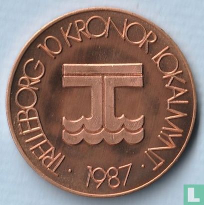 Trelleborg 10 kronor 1987 - Afbeelding 1