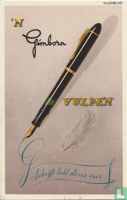 'n Gimborn vulpen - Schrijft licht als veer - Afbeelding 1