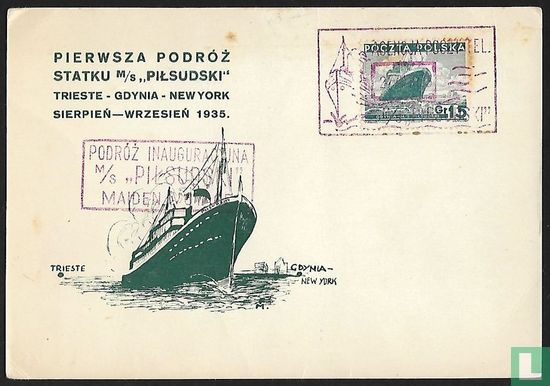 M.S. Pilsudski [Gdynia-New York] - Afbeelding 1