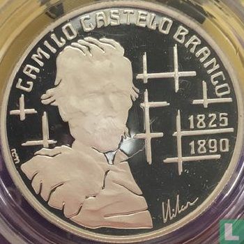 Portugal 100 escudos 1990 (PROOF) "100th anniversary Death of Camilo Castelo Branco" - Afbeelding 2