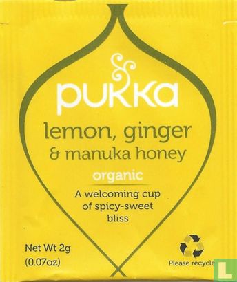 lemon, ginger & manuka honey - Bild 1