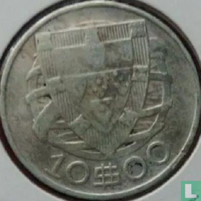 Portugal 10 escudos 1940 - Image 2