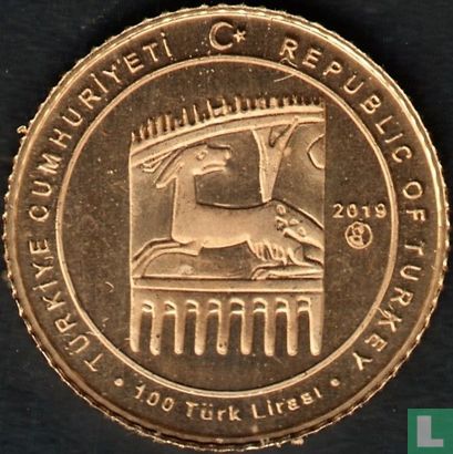 Turkey 100 türk lirasi 2019 (PROOF) "East Roman Empire" - Image 1