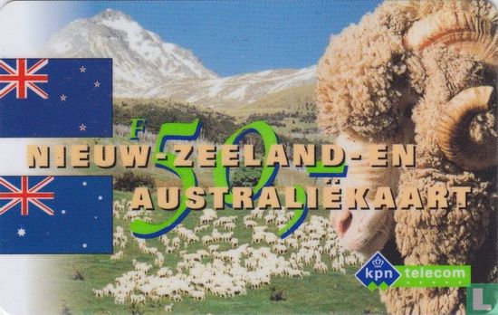Landenkaart Nieuw-Zeeland - en Australiëkaart - Bild 1