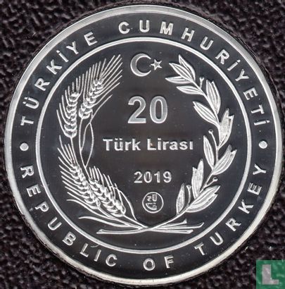 Turkey 20 türk lirasi 2019 (PROOF) "Dede Korkut"  - Image 1
