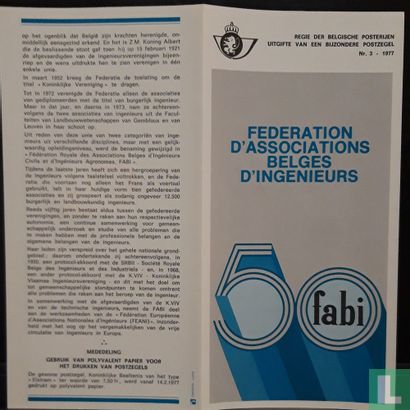 Federation d'associations Belges d'ingenieurs - Afbeelding 1