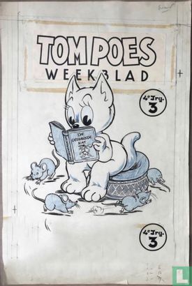 Original cover Tom Poes Weekblad - Image 1