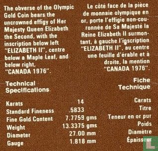 Canada 100 dollars 1976 "Summer Olympics in Montreal" - Afbeelding 3