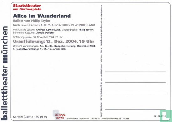 0188 - Staatstheater am Gärtnerplatz "Alice im Wunderland" - Image 2