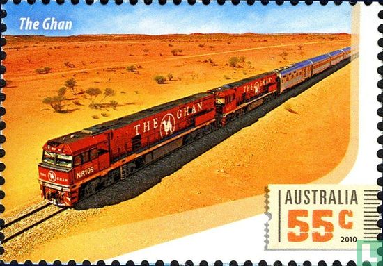 Grote Australische treinreizen