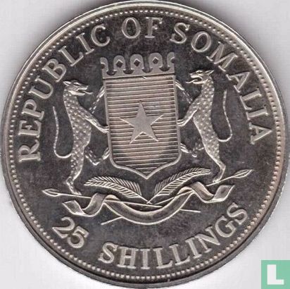 Somalia 25 shillings 1998 (PROOF) "Early 20th century liner Titanic" - Image 2