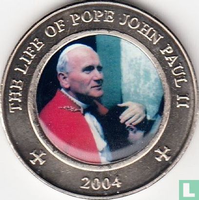 Somalië 25 shillings 2004 "Pope forgiving a child" - Afbeelding 1
