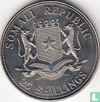 Somalië 25 shillings 2004 "Pope forgiving a child" - Afbeelding 2
