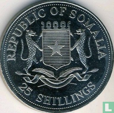 Somalia 25 shillings 2000 "Emperor Hirohito" - Image 2