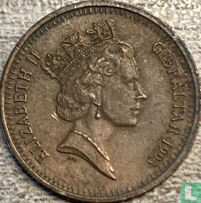 Gibraltar 1 Penny 1993 (AA) - Bild 1