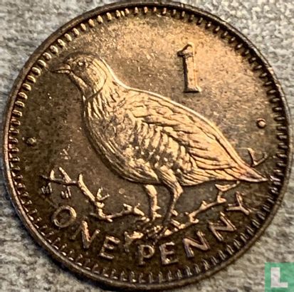 Gibraltar 1 penny 1993 (AA) - Afbeelding 2