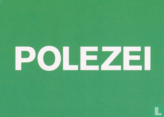 0033 - www.weggehen.de "Polezei" - Afbeelding 1