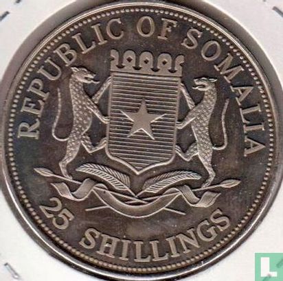 Somalie 25 shillings 2000 "Nelson Mandela" - Image 2