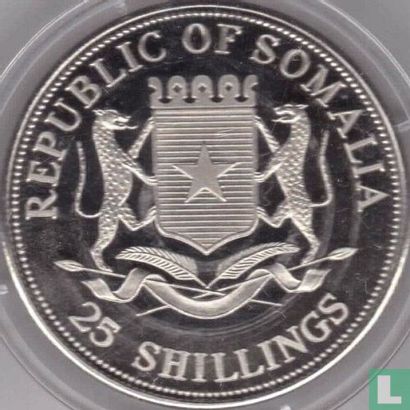 Somalia 25 shillings 1998 (PROOF) "Sailing clipper Cutty Sark" - Image 2