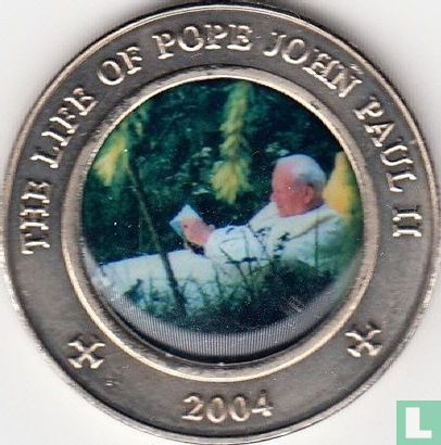 Somalië 25 shillings 2004 "Pope reading" - Afbeelding 1