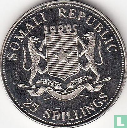 Somalië 25 shillings 2004 "Pope reading" - Afbeelding 2