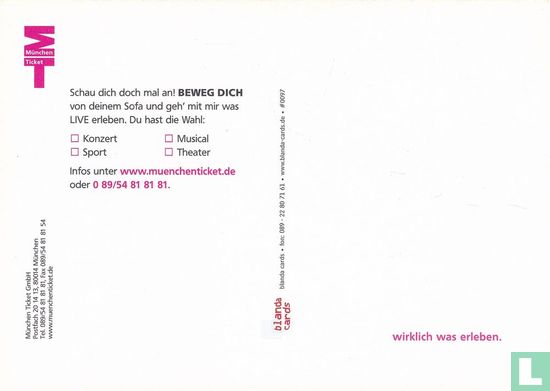 0097 - München Ticket "Beweg' Dich" - Afbeelding 2