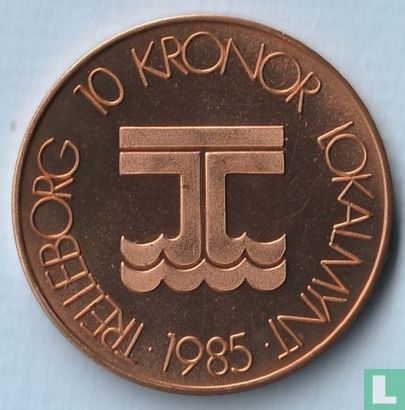 Trelleborg 10 kronor 1985 - Afbeelding 1