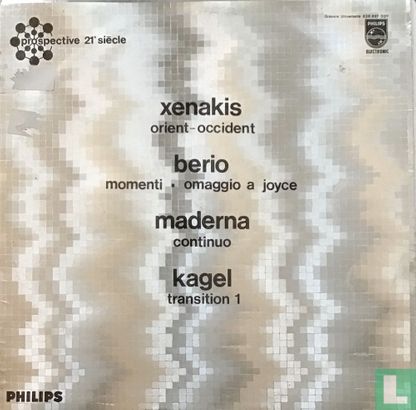 Xenakis - Berio - Maderna - Kagel - Afbeelding 1