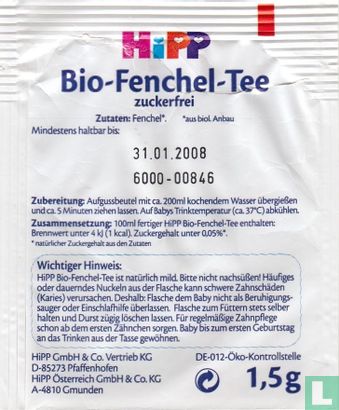 Bio-Fenchel-Tee  - Image 2