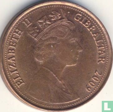 Gibraltar 1 penny 2009 - Afbeelding 1