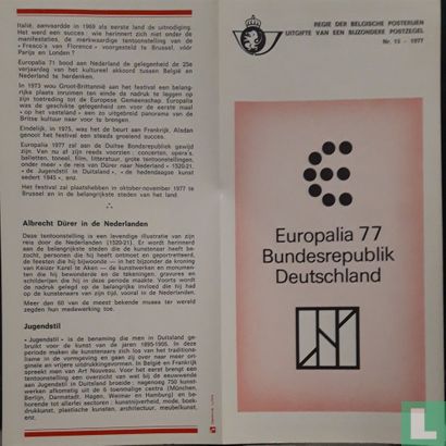 Europalia 77 Bundesrepublik Deutschland - Afbeelding 1
