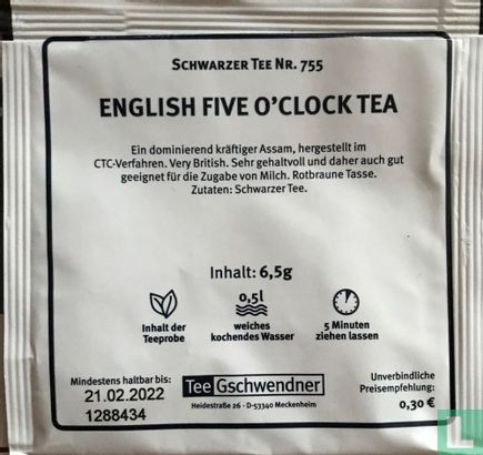 English Five O´Clock Tea - Image 2