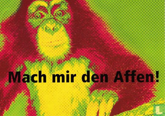 Bundesministerium - 2001 Jahr der Lebenswissenschaften "Mach mir den Affen!" - Afbeelding 1