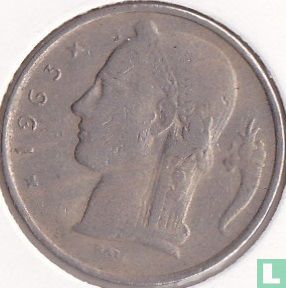 Belgique 5 francs 1963 (NLD) - Image 1