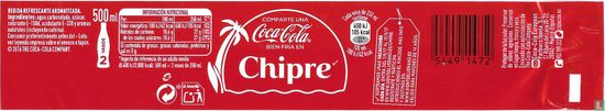 Coca-Cola 500ml - Chipre