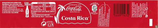 Coca-Cola 500ml - Costa Rica