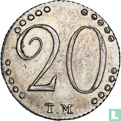 Crimea 20 kopecks 1787 - Image 2