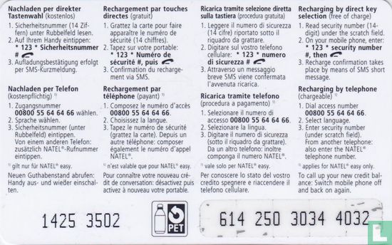 Value Card 50 CHF - Afbeelding 2
