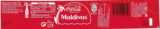 Coca-Cola 500ml - Maldivas