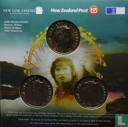 New Zealand combination set 2003 (3 coins) "Lord of the Rings" - Image 3